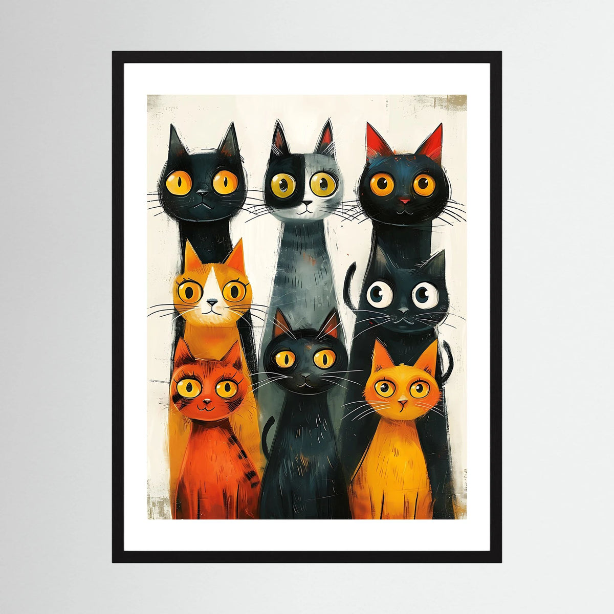 Cat Portrait 2 Print