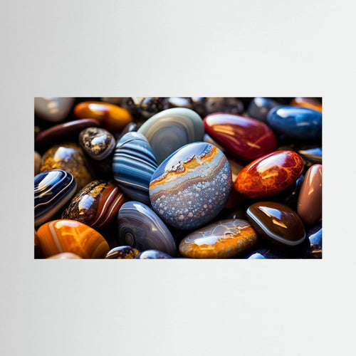 Agate Stones Canvas