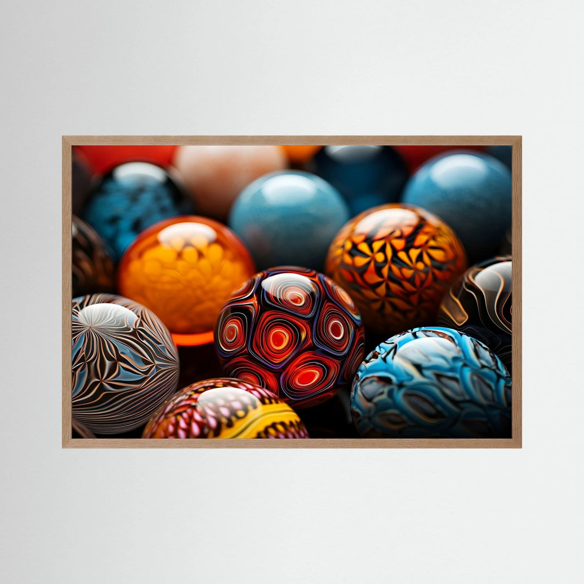 Glass Marbles Print