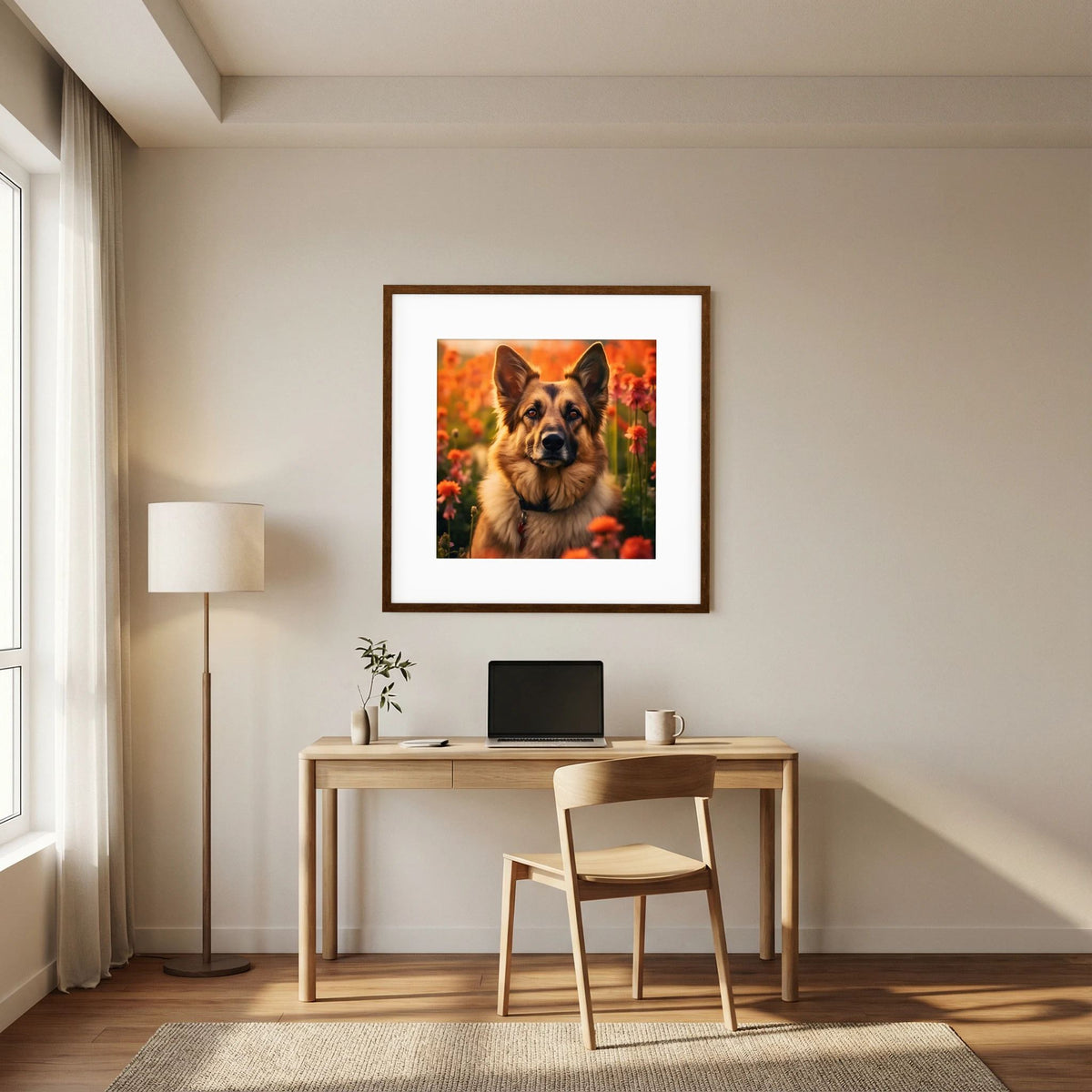 German Shepherd Print