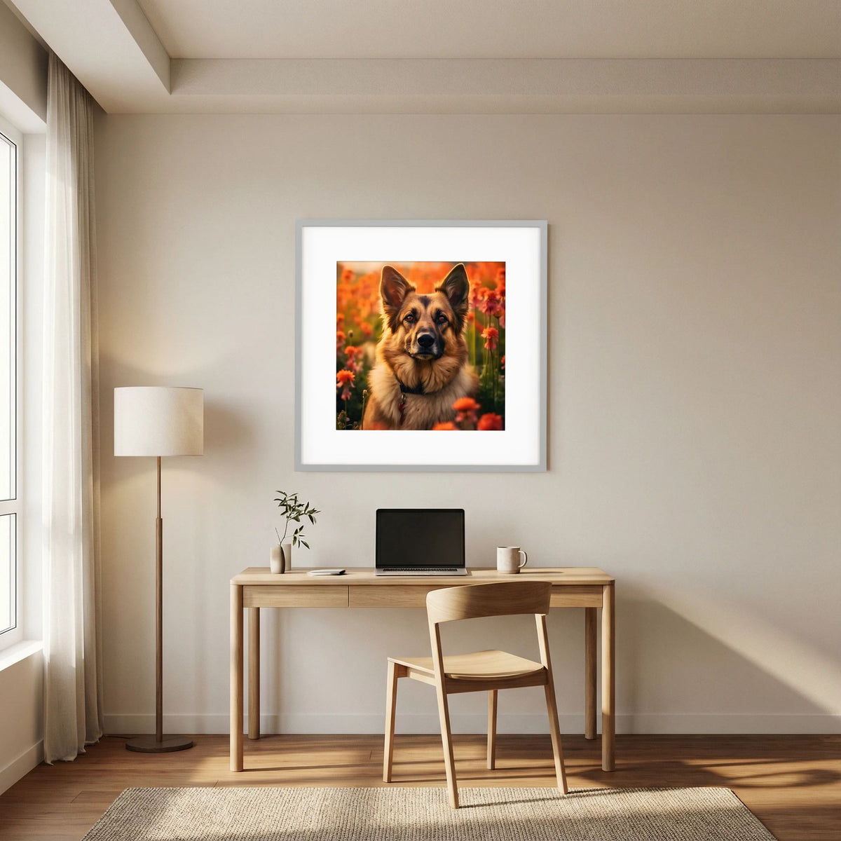 German Shepherd Print