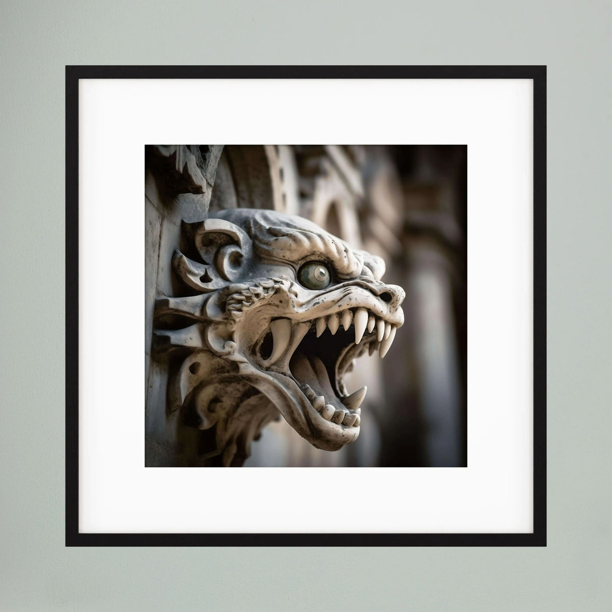 Stone Gargoyle Print