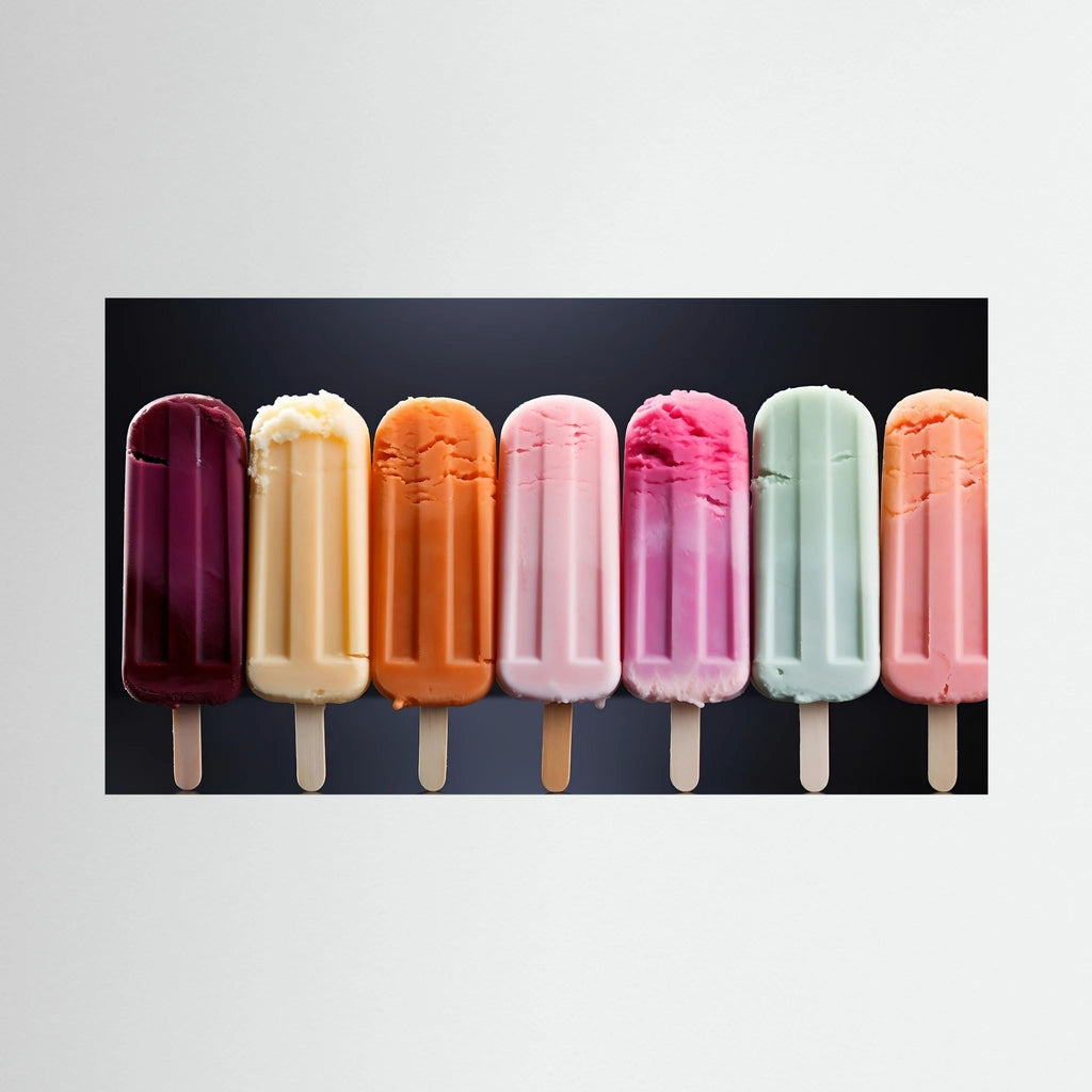 Ice Lollies Canvas