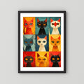 Cat Portrait 1 Print