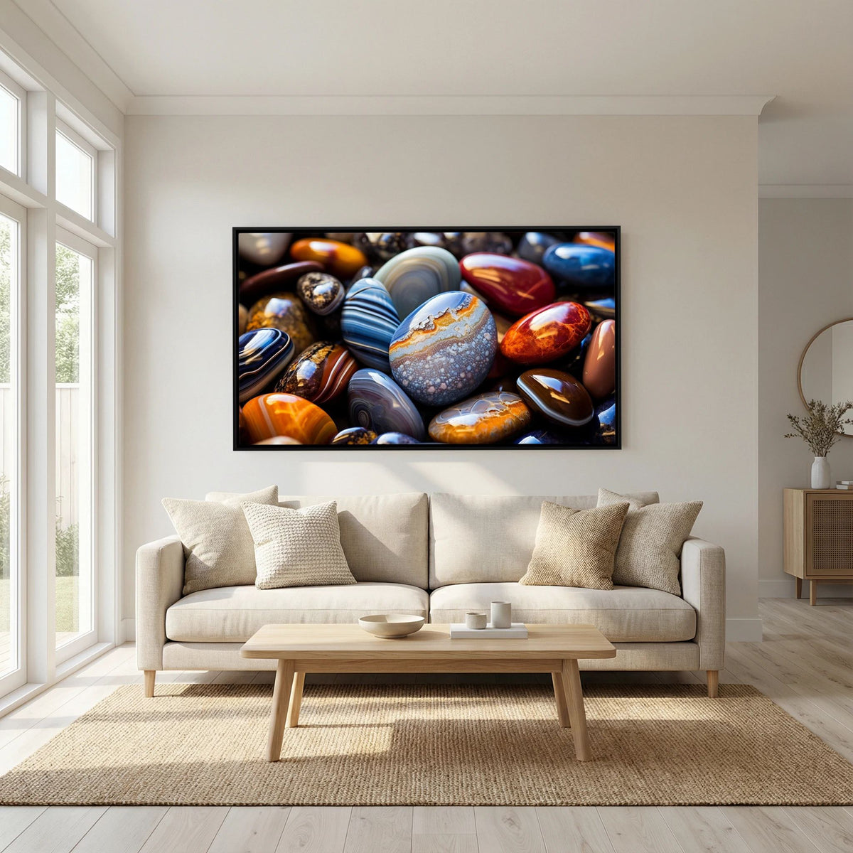 Agate Stones Canvas