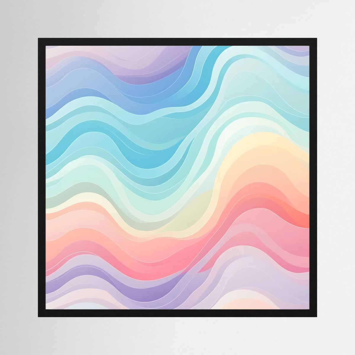 Pastel Waves Print 1