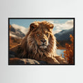 Majestic Lion Print