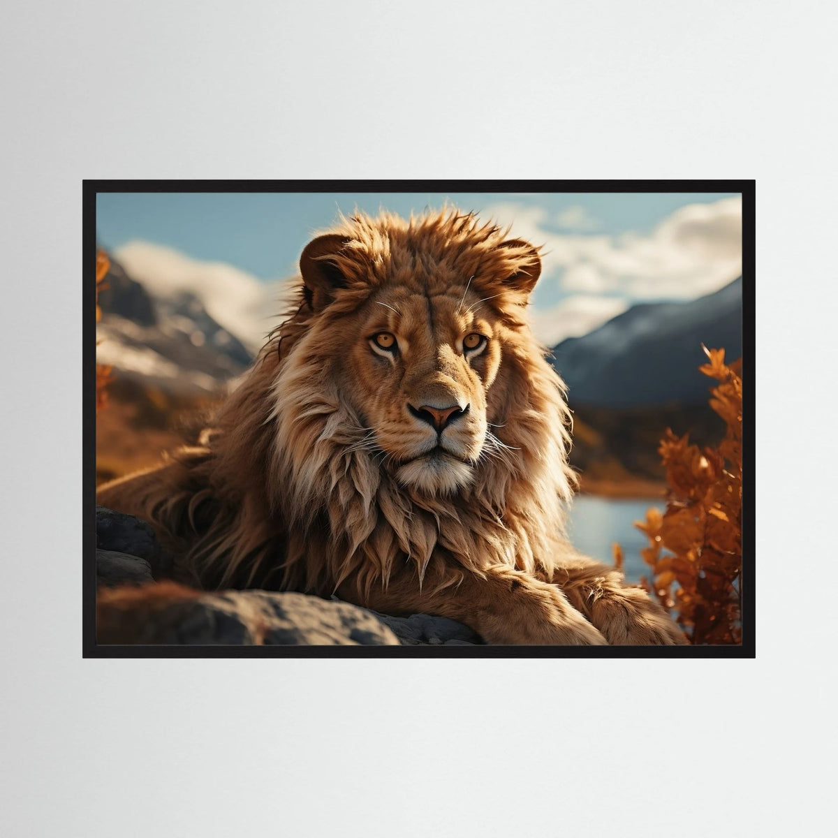 Majestic Lion Print