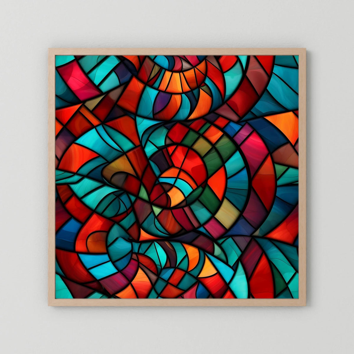 Stained Glass Print