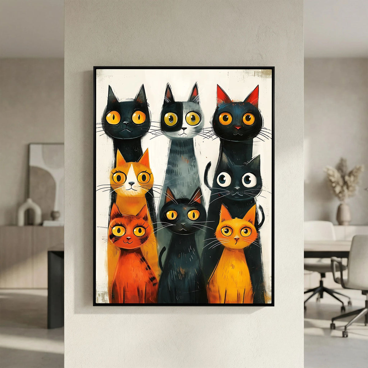 Cat Portrait 2 Canvas