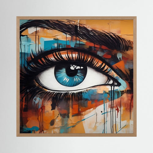 Abstract Eye Print