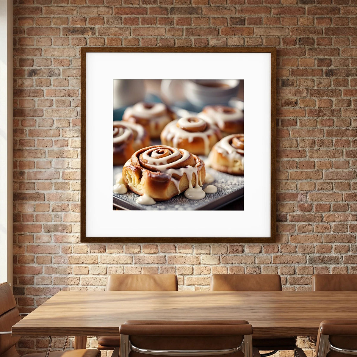 Cinnamon Bun Print