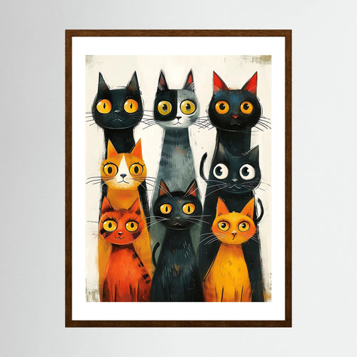 Cat Portrait 2 Print