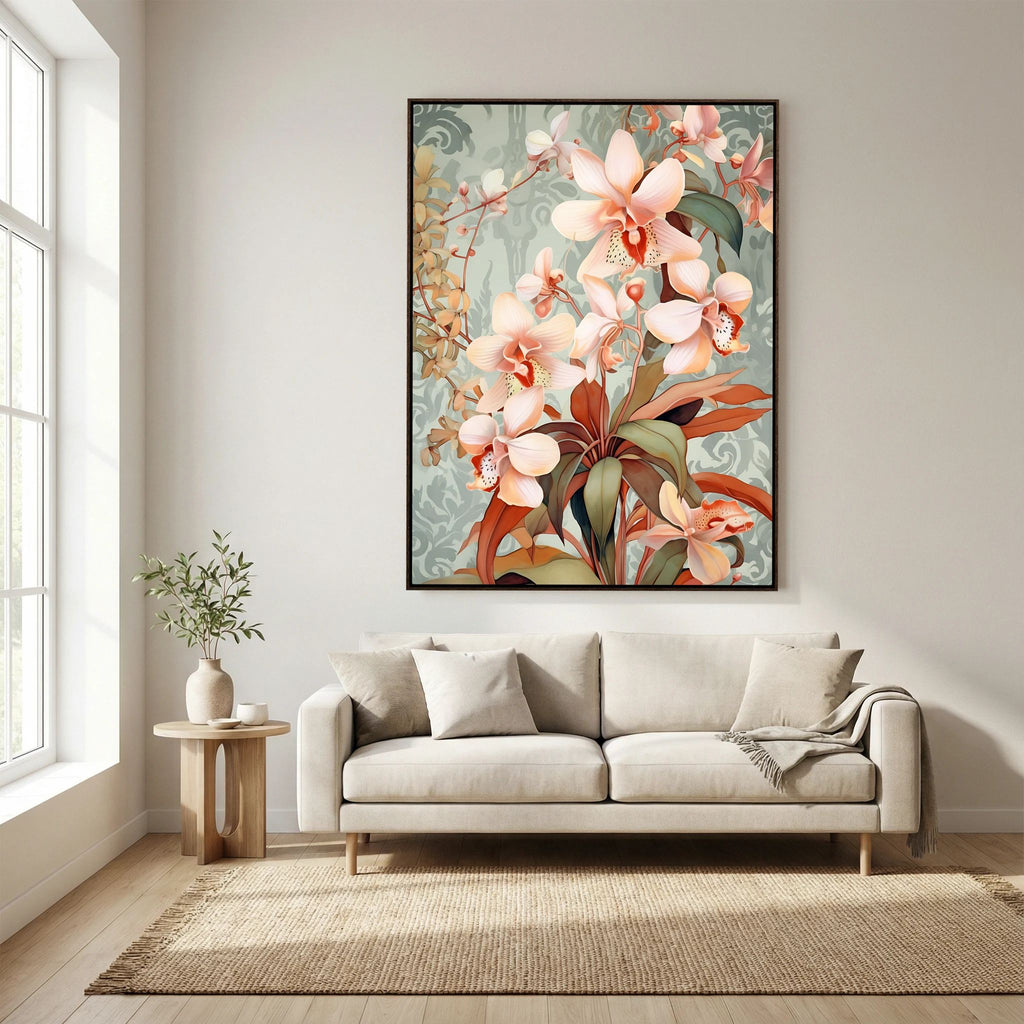 Vintage Orchid Canvas