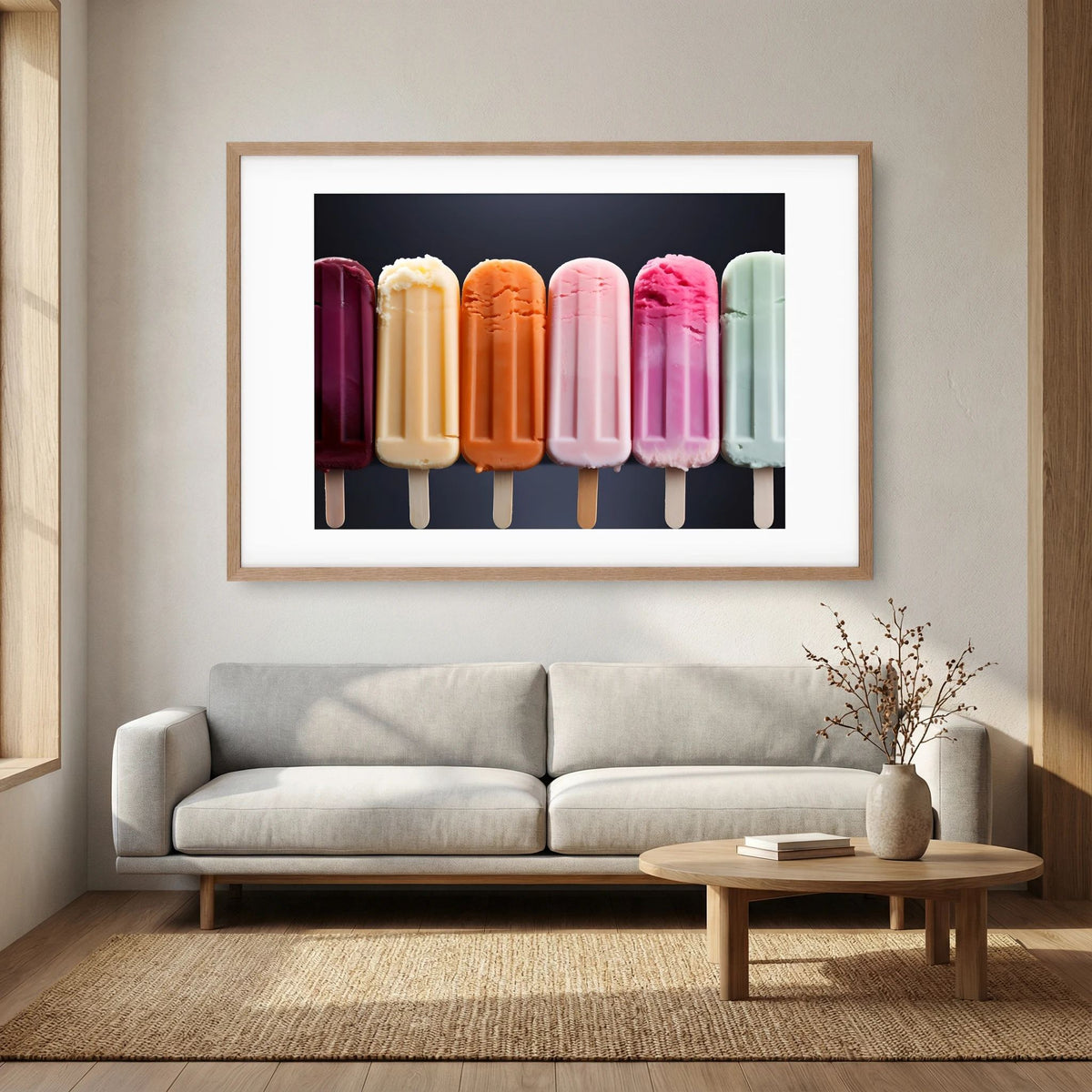 Ice Lollies Print