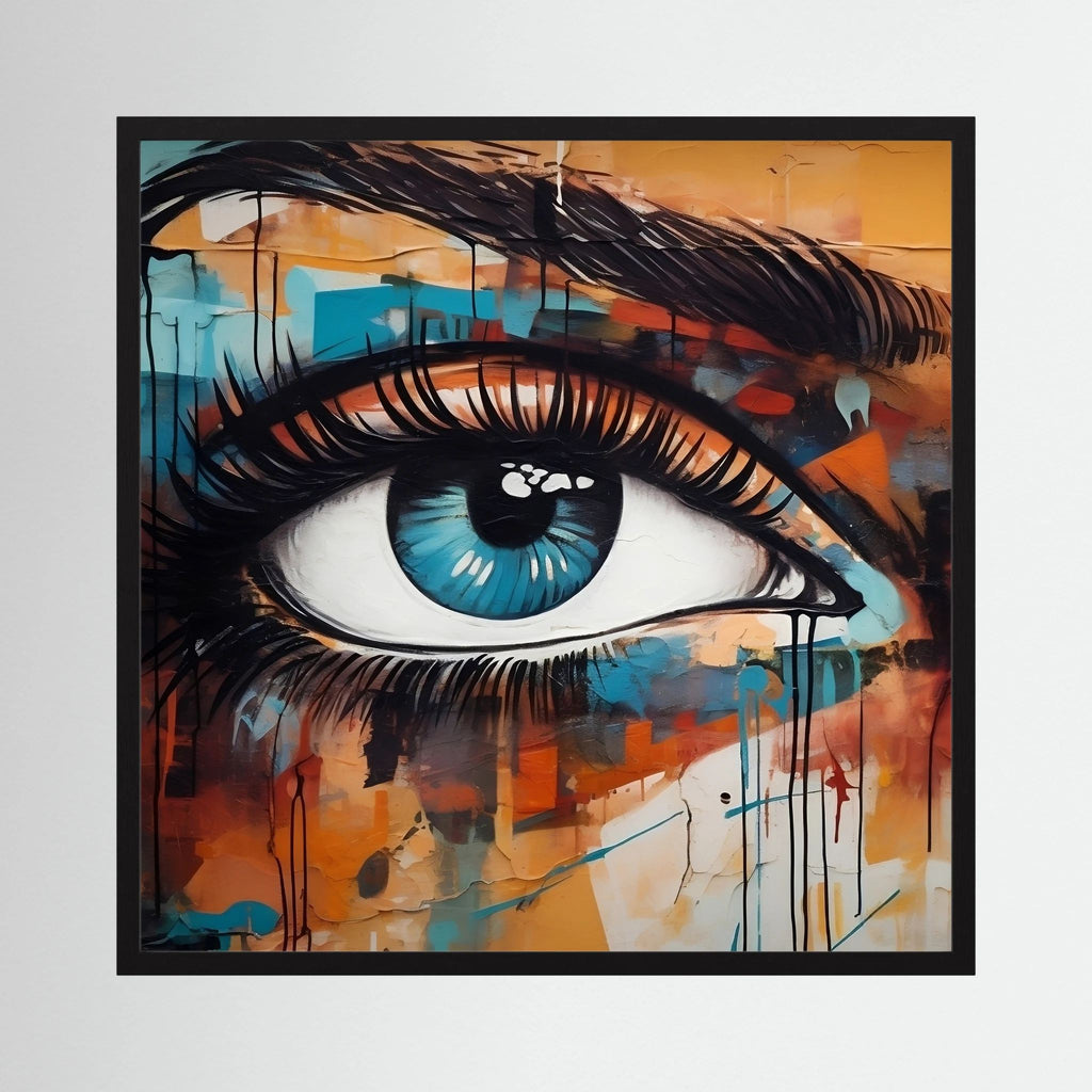 Abstract Eye Print