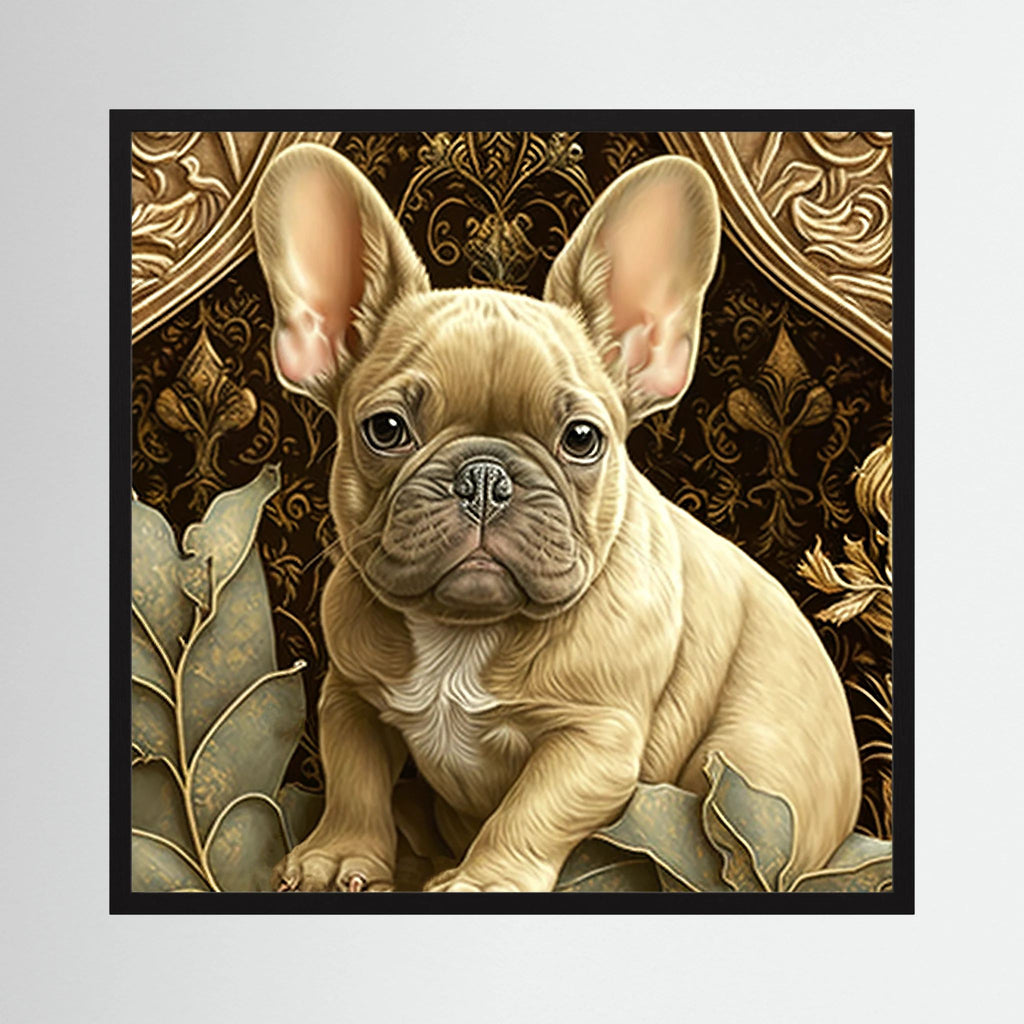 Art Nouveau French Bulldog Print