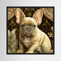 Art Nouveau French Bulldog Print