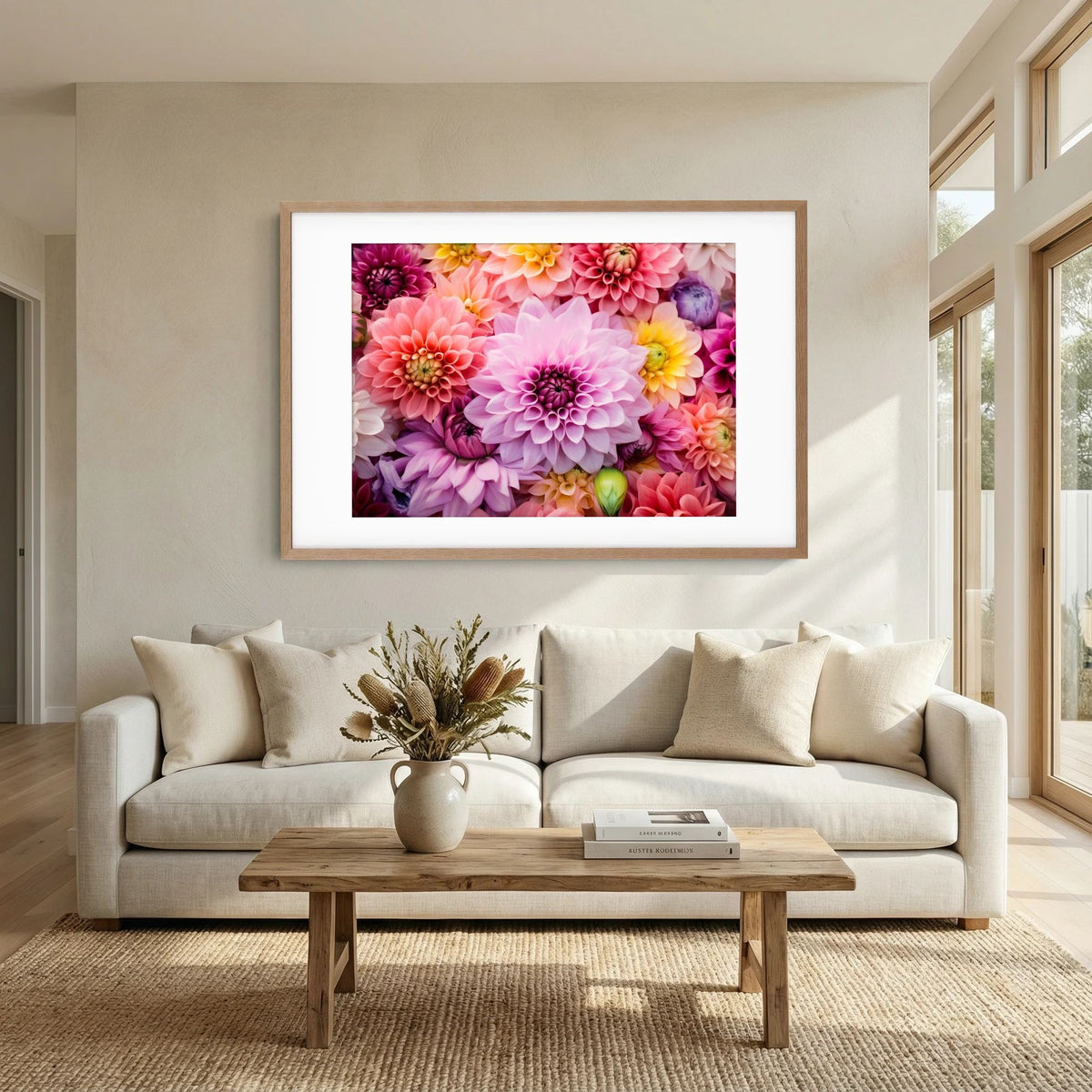 Dahlia Burst Print