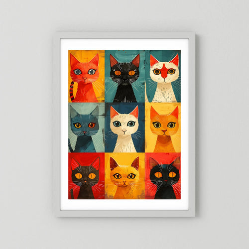 Cat Portrait 1 Print