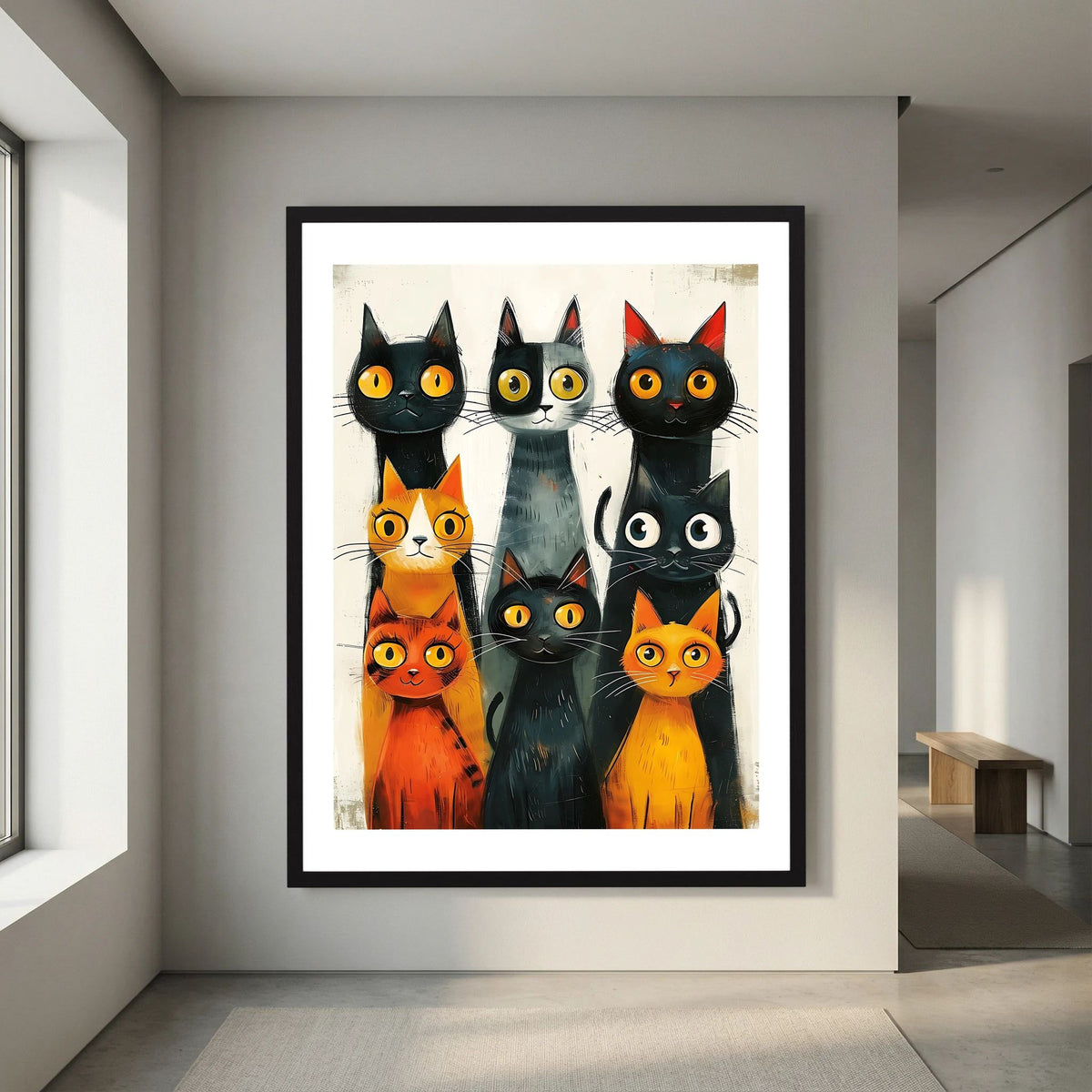Cat Portrait 2 Print