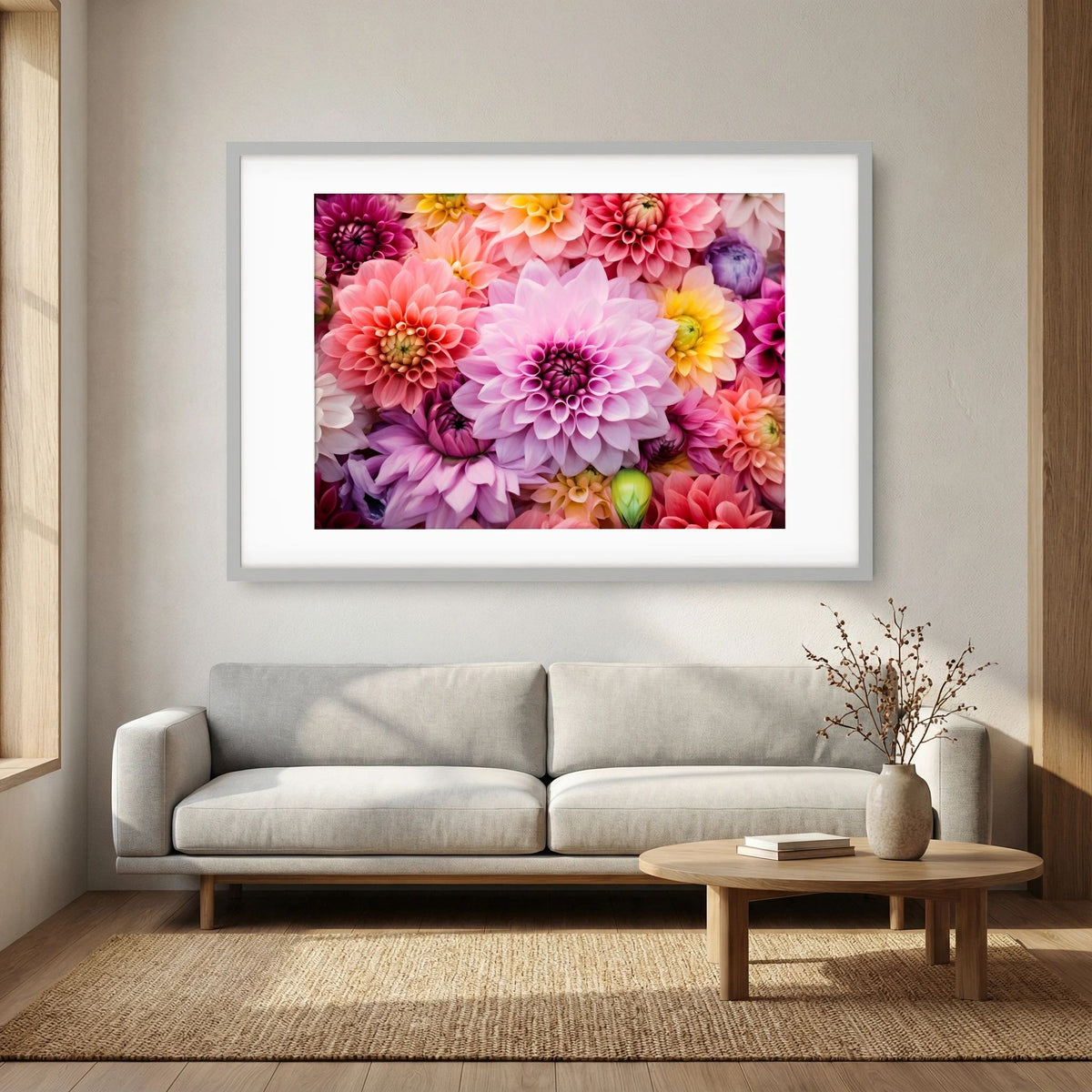 Dahlia Burst Print