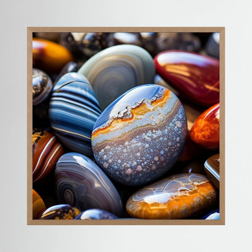 Agate Stones Print